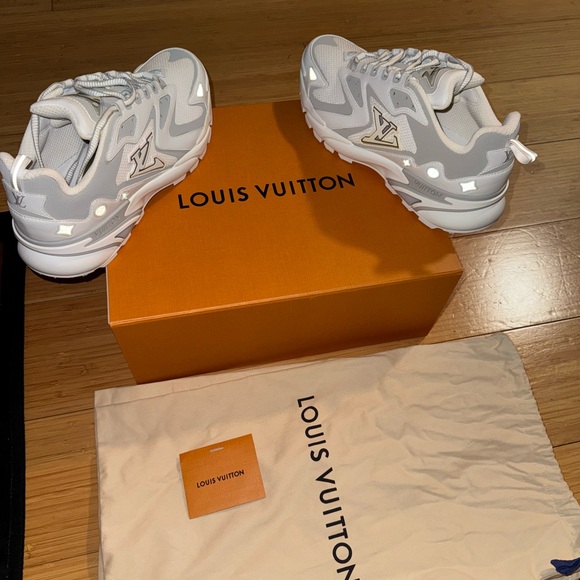 Louis Vuitton Other - Louis Vuitton Light Gray Sneakers